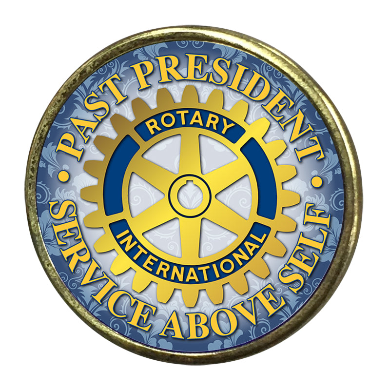 Sublimated Lapel Pins - Round Lapel Pin