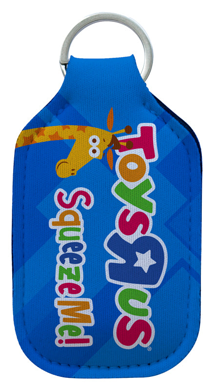 White Neoprene Hand Sanitizer Sleeve Sanitizer Holder