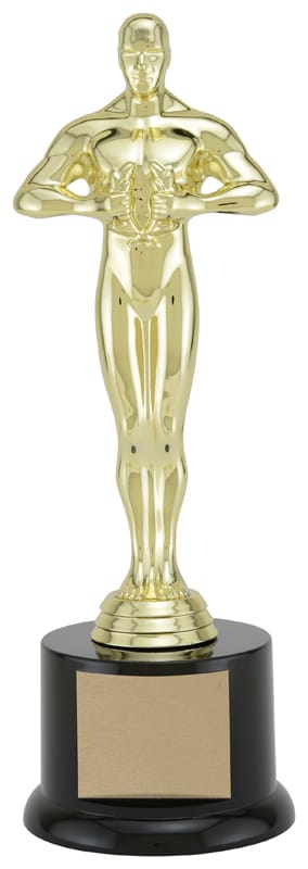 Achievement Male Figure Riser Trophy 10 7/8