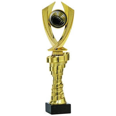 Solar Metallic Dome insert with Stacked riser () Activity trophy 2 inch