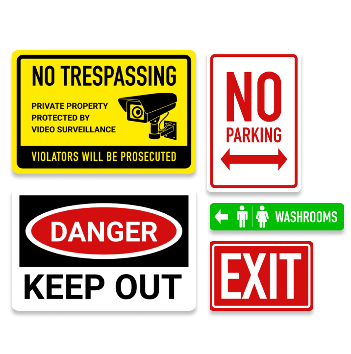 Aluminum / Metal Signs Signs SGA Grp