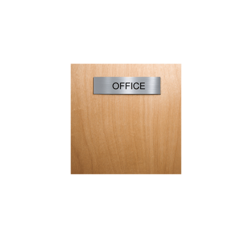 Aluminum Name Plates 2 x 10