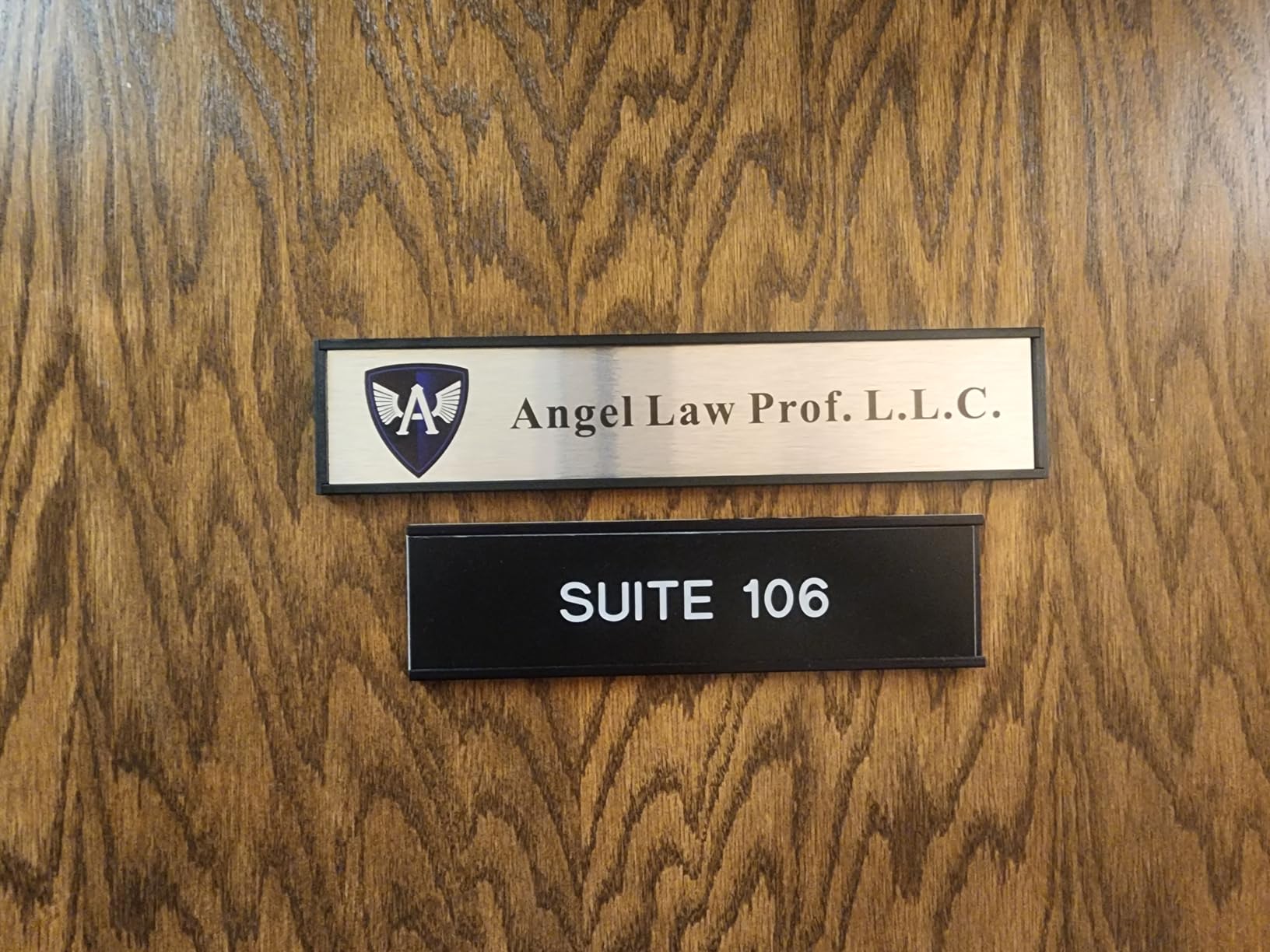 Aluminum Name Plates 2 x 12
