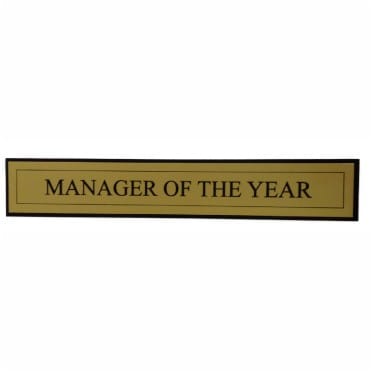 Aluminum Name Plates 4 x 8