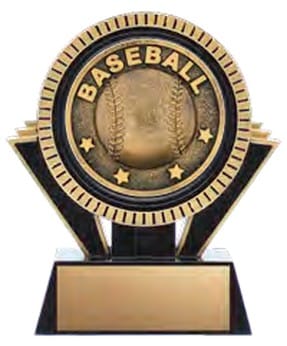 Apex Black Baseball Award 4 1/2