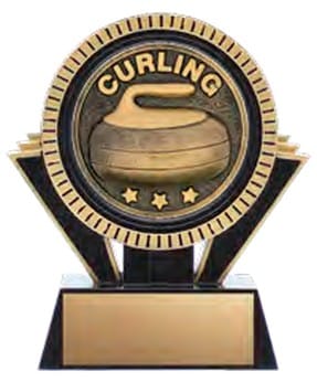 Apex Black Curling Award 4 1/2
