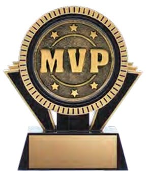 Apex Black MVP Award 4 1/2