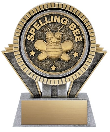 Apex Spelling Bee Resin Award – 5
