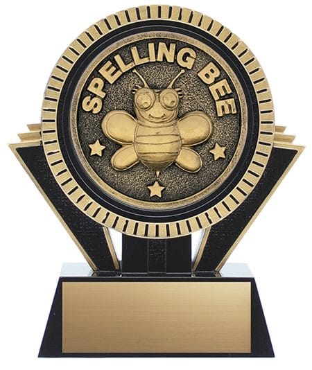 Apex Spelling Bee Resin Award – 5