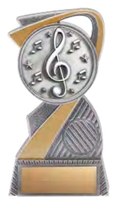 Apollo Series Music Resin Trophy 5