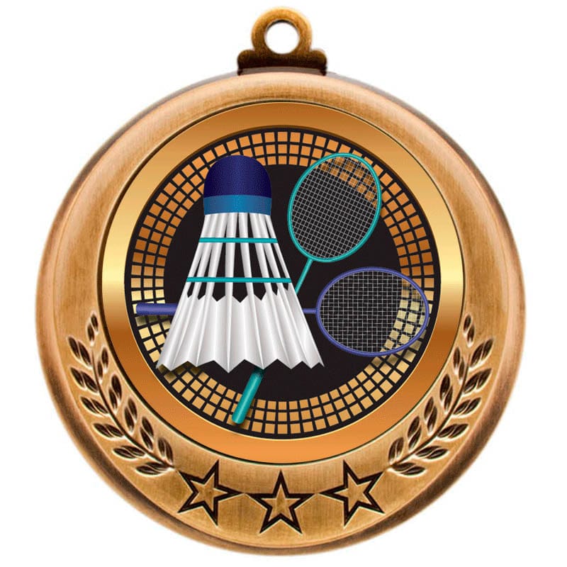 Badminton Spectrum medallion 2 3/4 inch