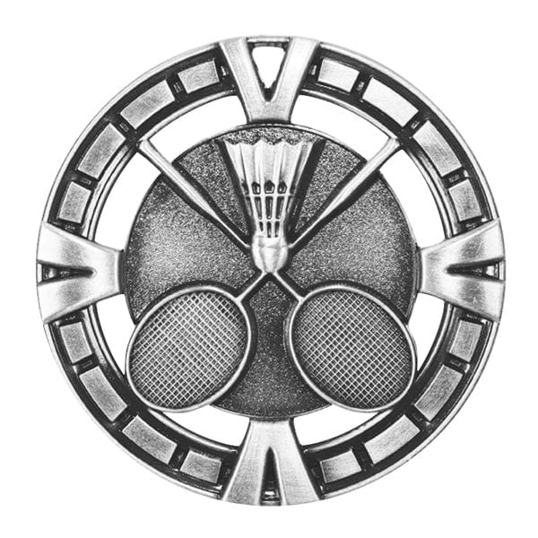 Badminton Medallion - Varsity Sports Medals -  2 1/2