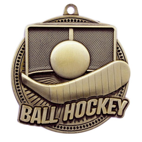 Ball Hockey Tempo medallion 2.25 inch
