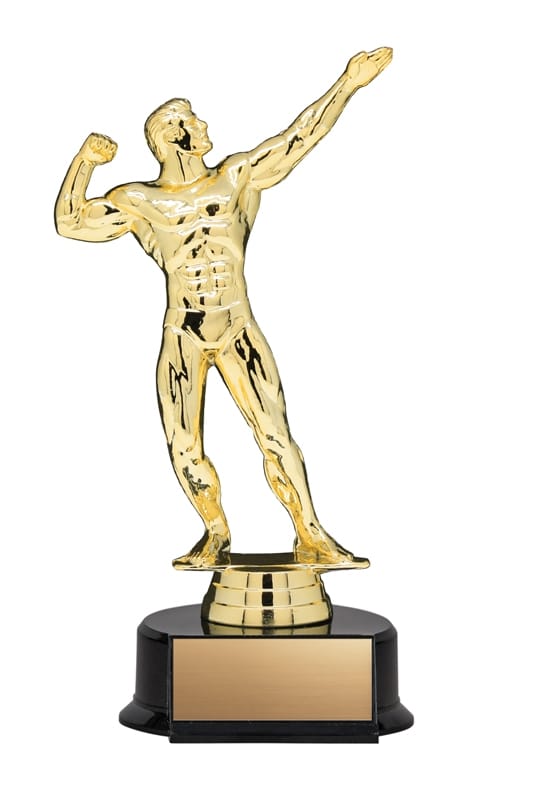 Body Building Figure on Base, 6