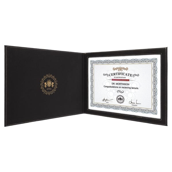 Academic Certificate holder Leatherette for 8 1/2 inchx11 inch