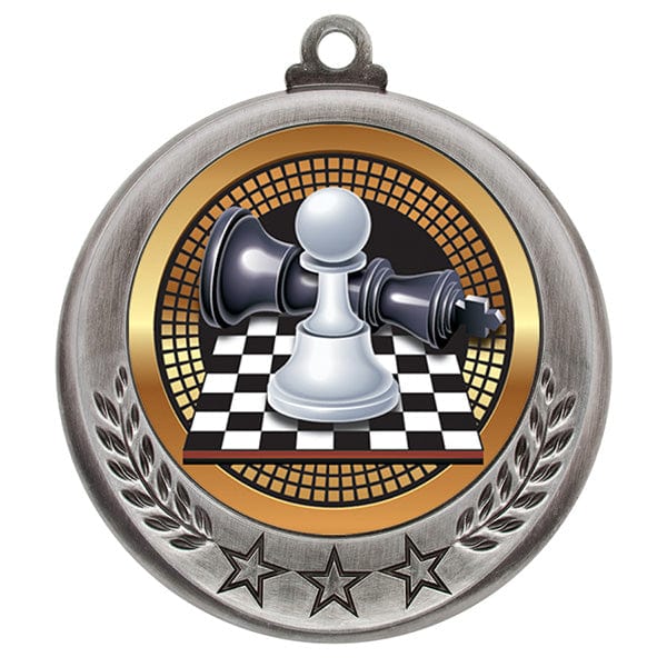Chess Medallion - Spectrum Series - 2 3/4