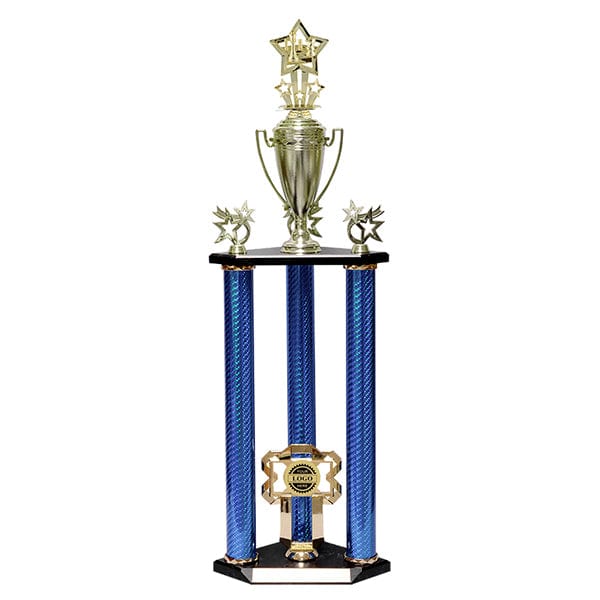 Chess Aurora Round trophy 28–32 inch