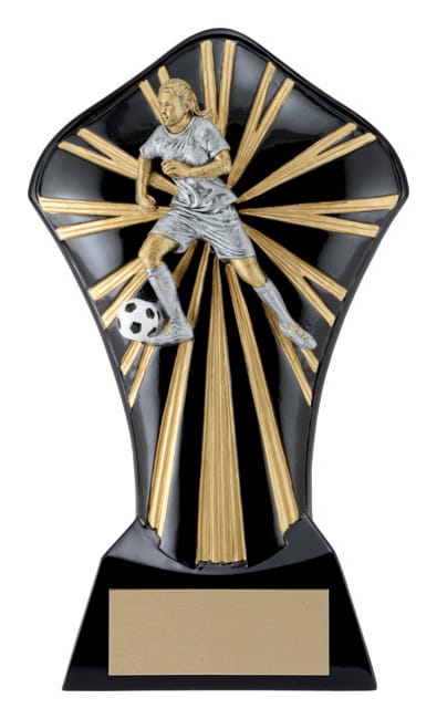 Cobra Soccer Trophy, Male & Female 6 1/2