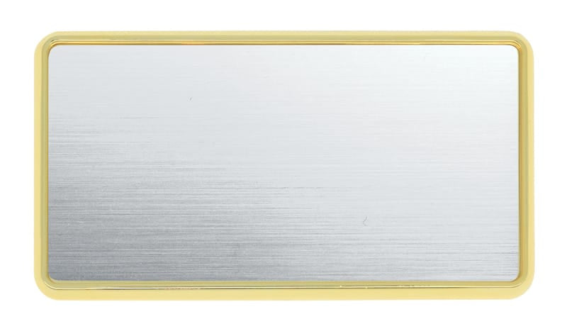 Contempo Series Rectangle Name Badge, 3 1/4