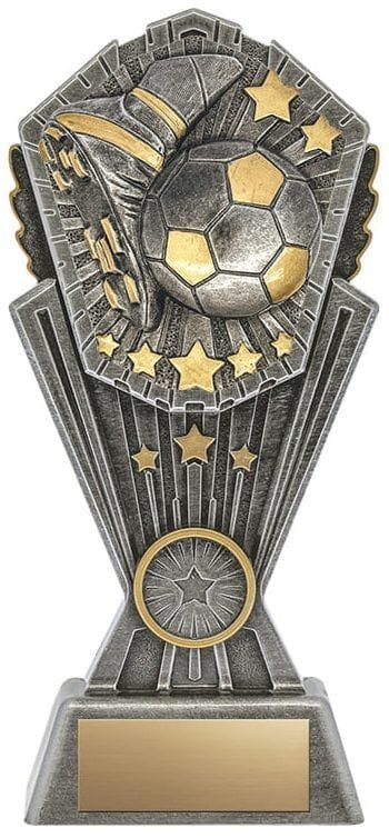 Cosmos Series Soccer Trophy Resin Award Caldwell Recognition