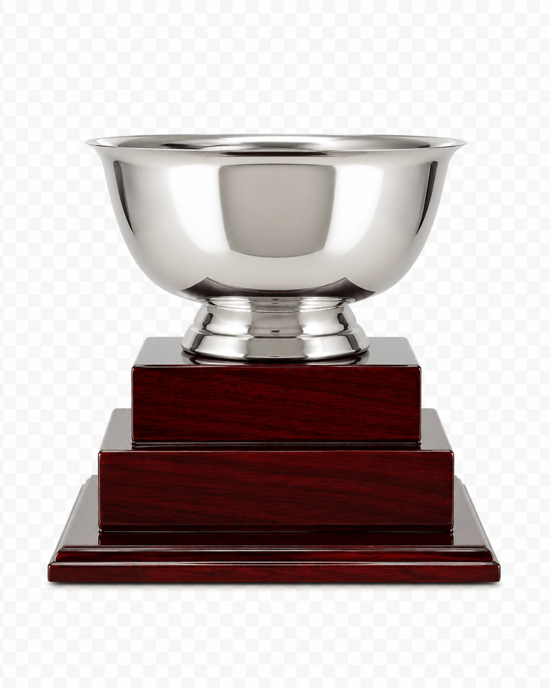 Cups - Stainless Steel - Bowl on Annual 3 Tier Base (A3461) Cups Quest Awards - Cups