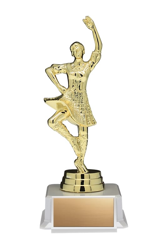 Dance Figure on Base, 6 1/2