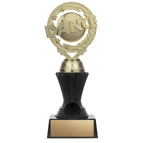 Dance Trophy - Nexus Twister - Antique Gold (A3246) 8 1/2