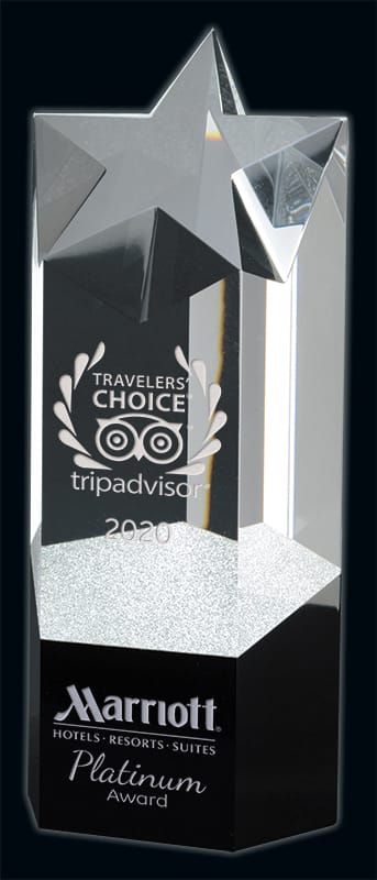 Dynasty Crystal Award, 3 1/4