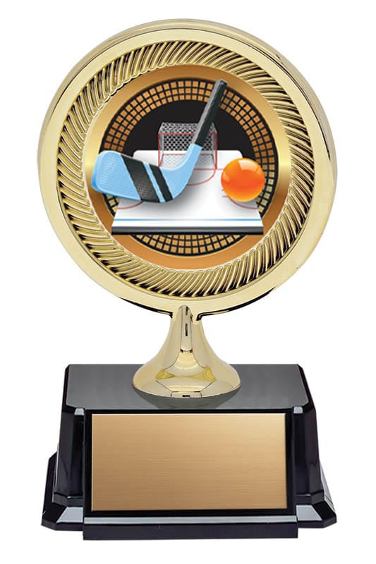 Economy Ball Hockey Trophy on Base – 4 1/2