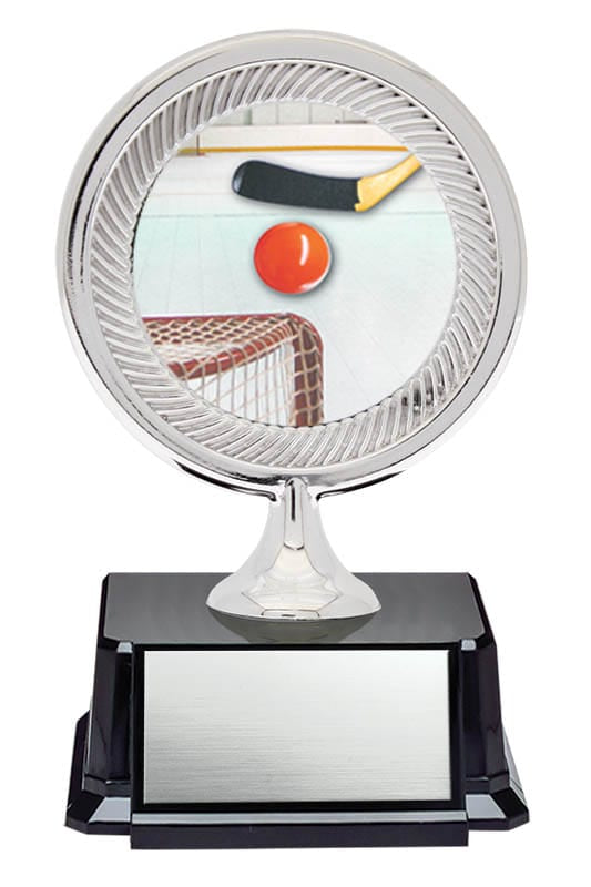 Economy Ball Hockey Trophy on Base – 4 1/2