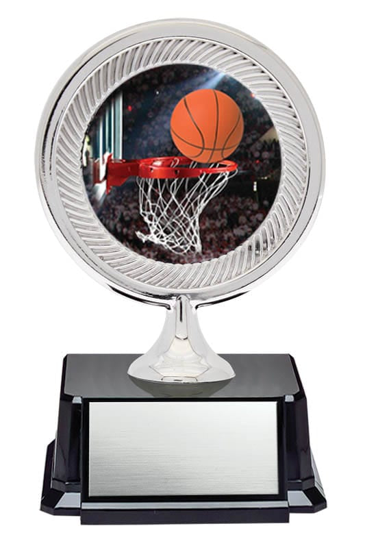 Economy Basketball Trophy on Base – 4 1/2