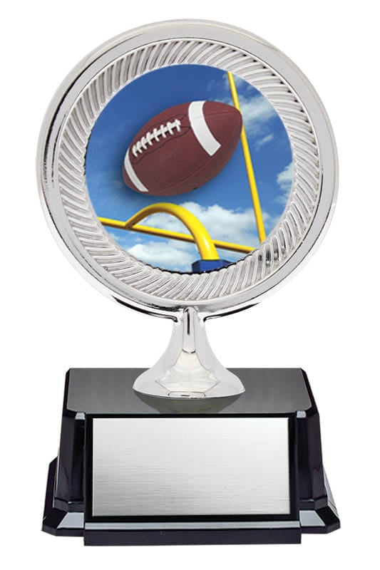 Economy Football Trophy on Base – 4 1/2