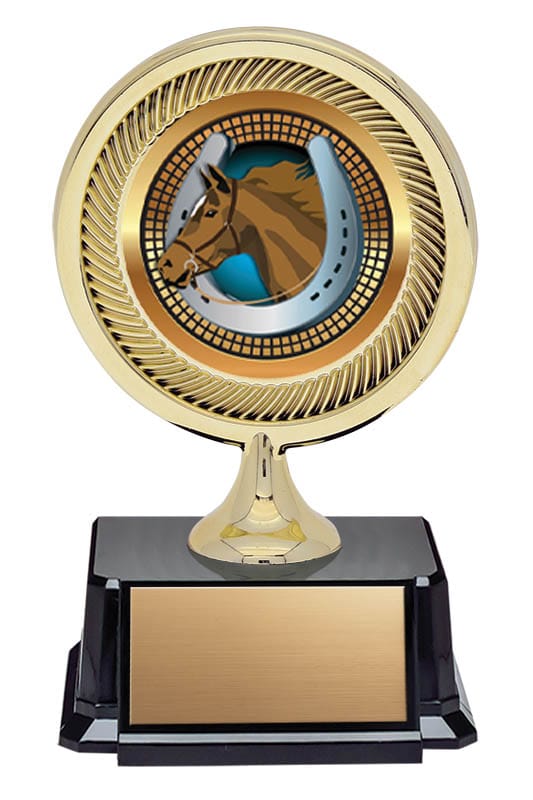 Economy Horse Trophy on Base – 4 1/2