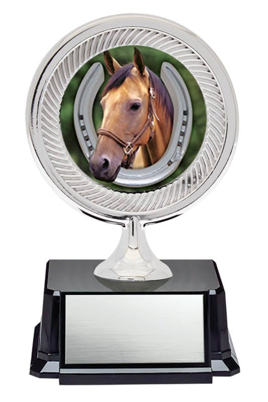 Economy Horse Trophy on Base – 4 1/2
