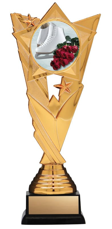 Economy Insert Award – Victory Insert Award Bronze on Base – 8 1/2