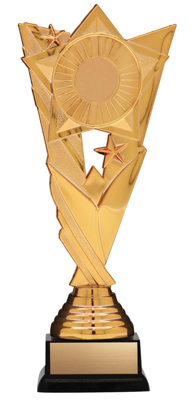 Economy Insert Award – Victory Insert Award Bronze on Base – 8 1/2