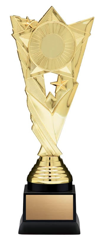 Economy Insert Award – Victory Insert Award Gold on Base – 9 1/2
