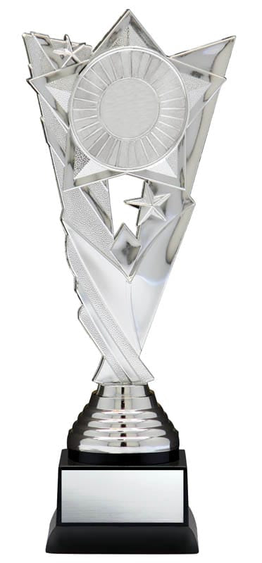 Economy Insert Award – Victory Insert Award Silver on Base – 9