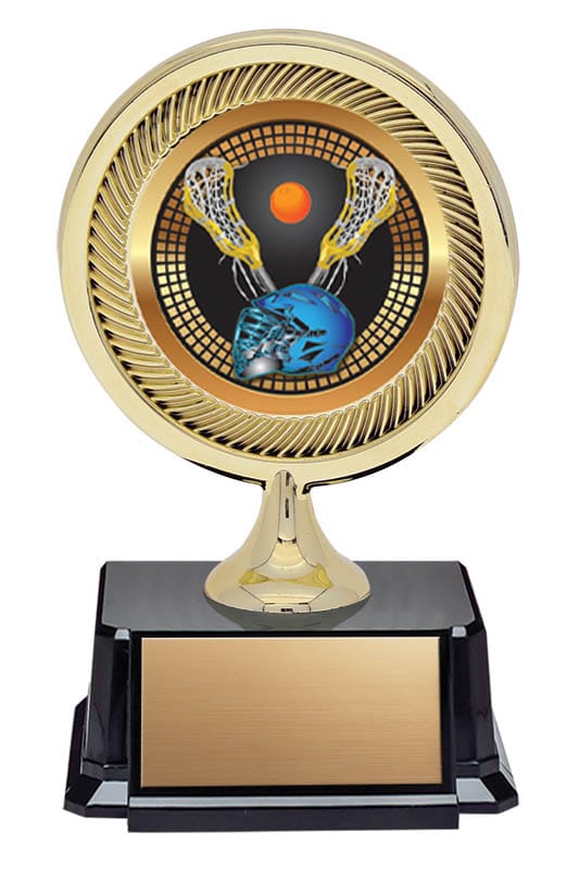 Economy Lacrosse Trophy on Base – 4 1/2