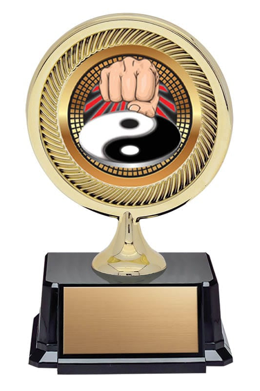 Economy Martial Arts Trophy on Base – 4 1/2