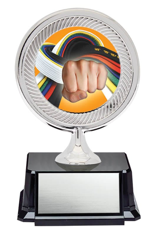 Economy Martial Arts Trophy on Base – 4 1/2