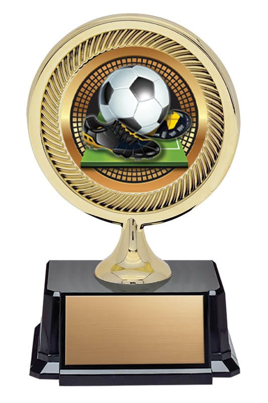 Economy Soccer Trophy on Base – 4 1/2