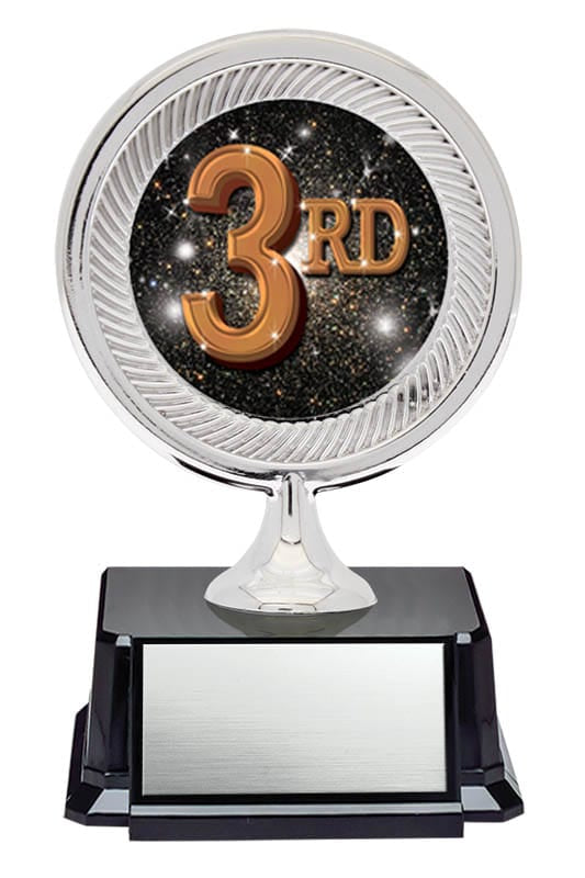 Economy Third Place Trophy on Base – 4 1/2