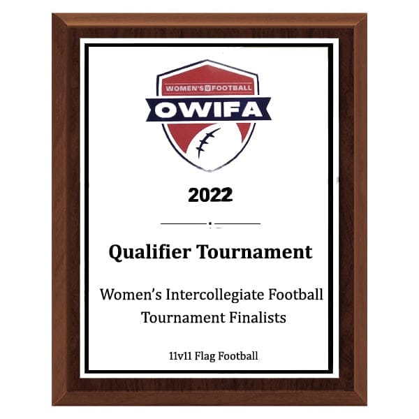 Elite Plaque - Colour Sublimated Plaques - 8 sizes (A5100) Plaque PDU