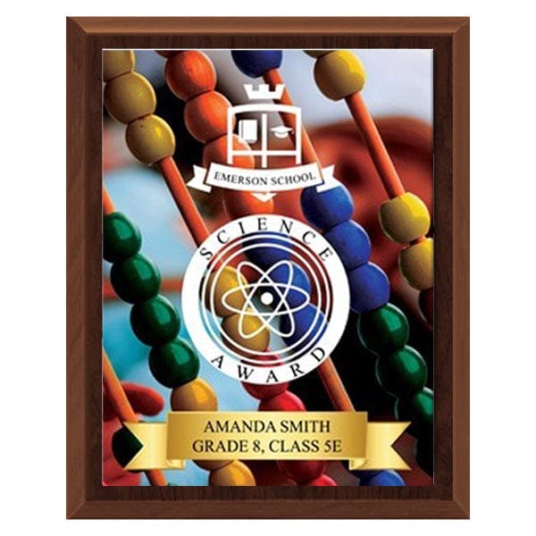 Elite Plaque - Colour Sublimated Plaques - 8 sizes (A5100) Plaque PDU