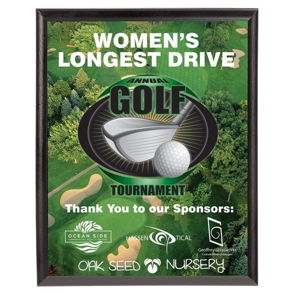 Elite Plaque - Colour Sublimated Plaques - 8 sizes (A5100) Plaque PDU