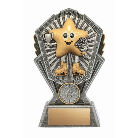 Figure Skating Trophy - Little Star - 4 sizes (A6199) 6