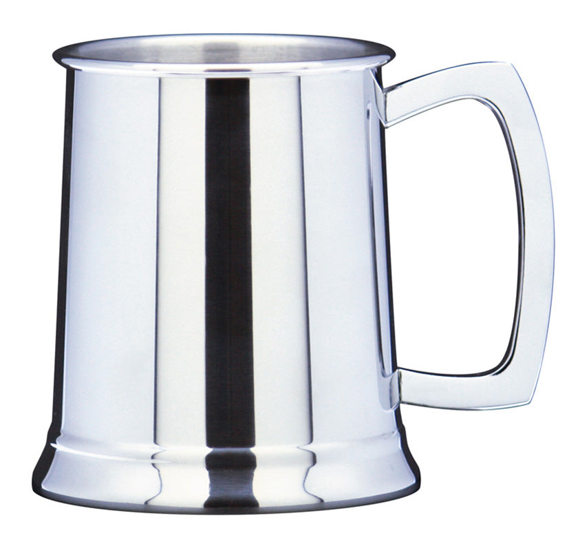 16 oz Tankard, Stainless Steel – main view
