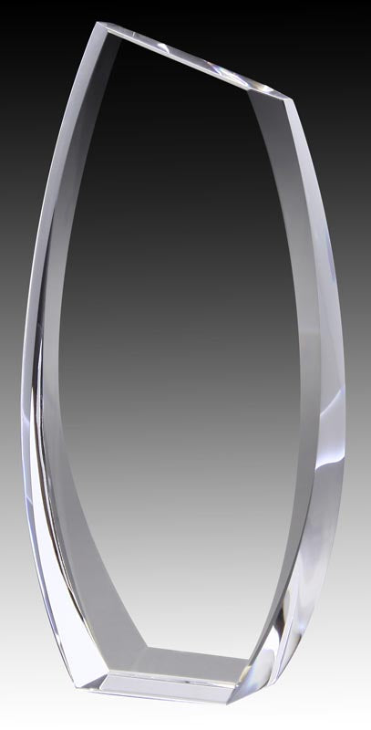 Crystal Slant Edge Award, 8.75