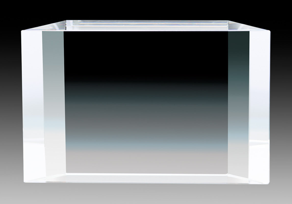 Regal Series Crystal Trapezoid Clear Crystal Award – main view
